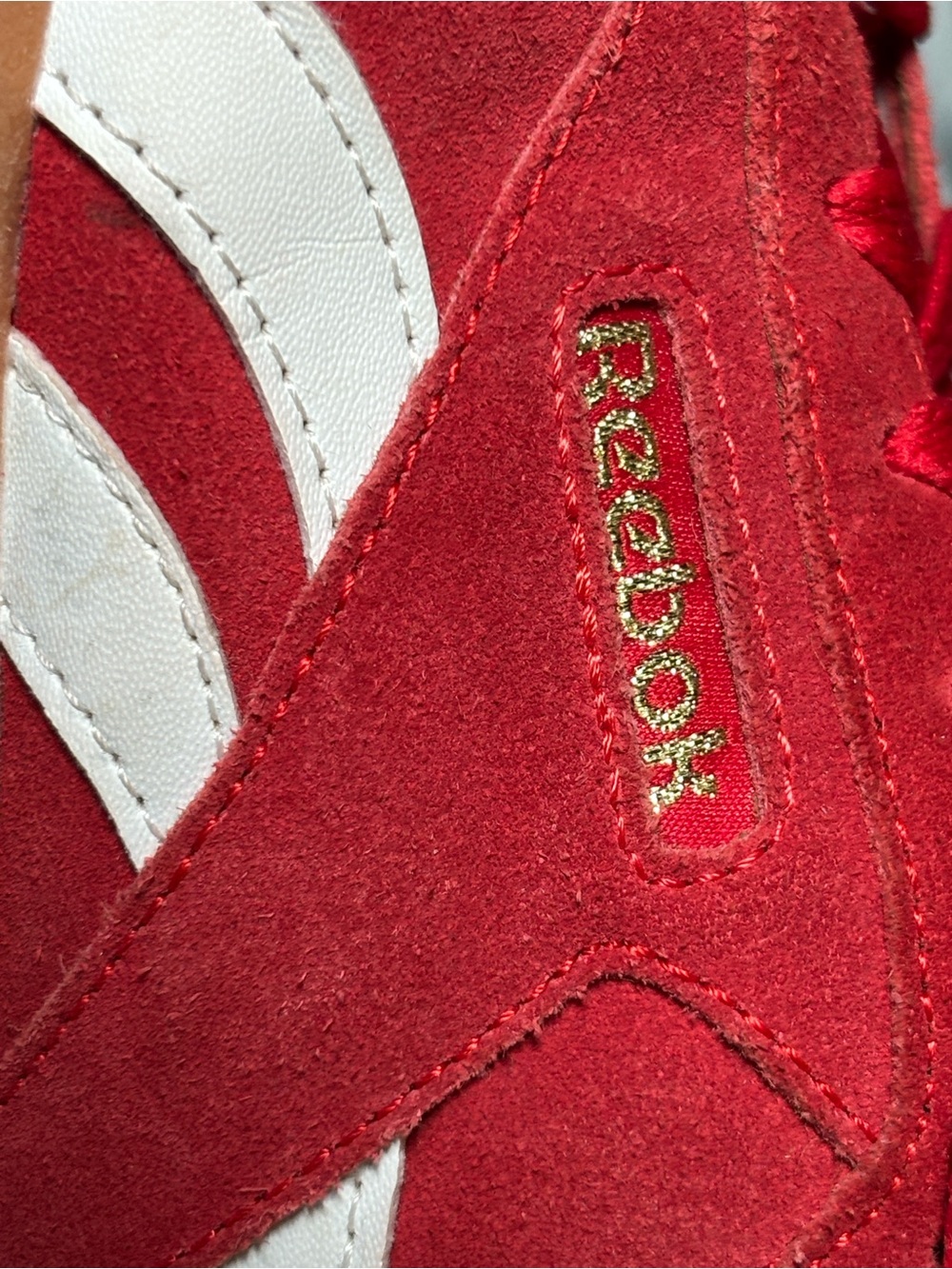 Suede Reebok Forte Loungers - Picture 6 of 8